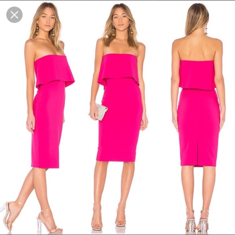Likely Driggs Dress in fuschia WORN ONCE